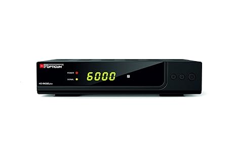 Opticum HD AX300 Plus PVR HDTV-Satellitenreceiver (PVR ready, Full HD 1080p, HDMI, USB, S/PDIF CoXial, Scart) schwarz