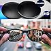 Kids Sunglasses - FEIDU Polarized Sunglasses Girls Child Boys Age 3-10 FDC2149 (BLACK/BLACK)