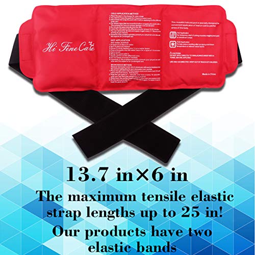 Pain Relief Flexible Ice Pack for Injuries Hot & Cold Therapy Reusable