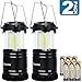 LED Camping Lantern, Costech Cob Light Ultra Bright Collapsible Lamp, Portable Hanging Flashlight for Outdoor Garden Hiking Fishing(2 Pack)