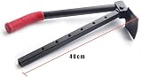 IVhomeshop 2 Pcs Adjustable Brick Tongs D Type Brick Holder 16-29in view 6
