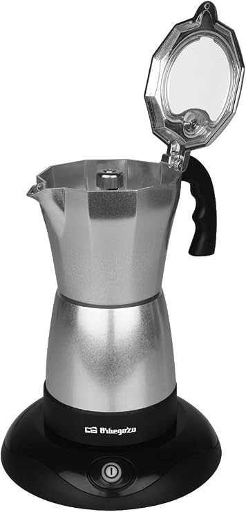 Cafetera italiana electrica orbegozo | Las cafeteras más completas del  mercado.