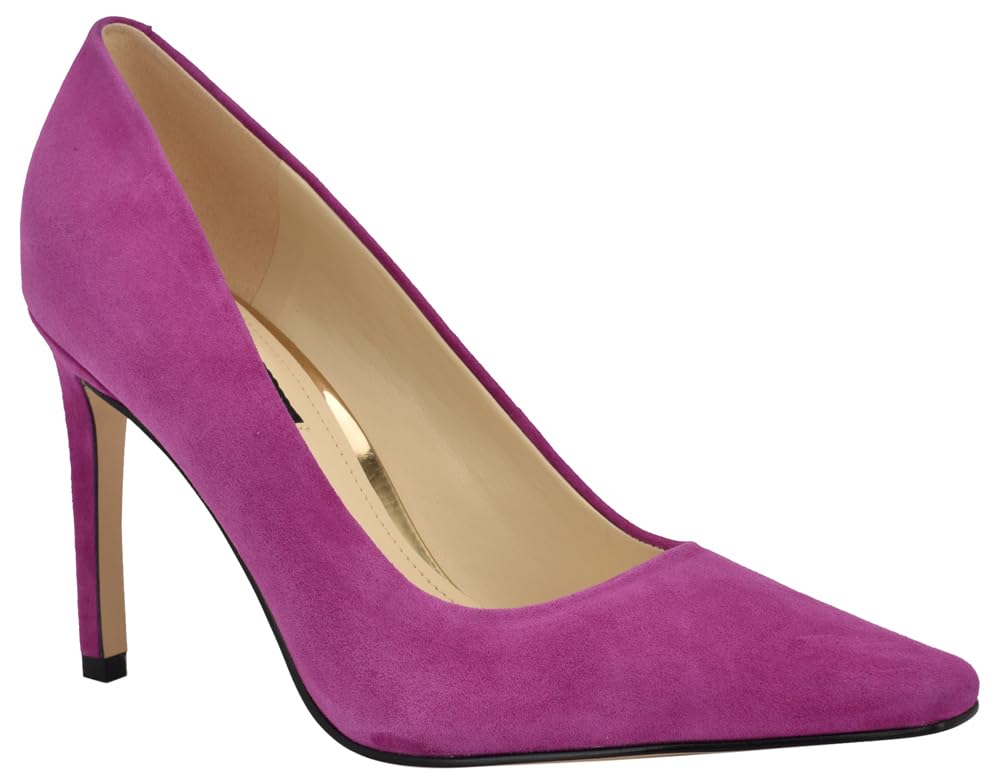 Photo 1 of Nine West Women's Oraye Pump, Magenta Suede 650, 6.5