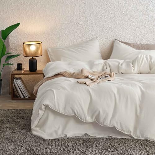 Nanko 100% Cotton Double Layered Gauze Beige