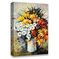 Canvas Wall Art Vintage Oil Painting Canvas Prints Home Artwork Decoration for Living Room,Bedroom - 12x18 inches