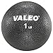Valeo 1 Pound Textured Rubber Squeeze Ball With Comfortable Grip To Strengthen Hands, Wrists, And Forearm, VA4478BK, Black