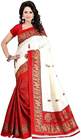 Women's Cotton Saree With Blouse Piece