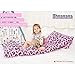 Ohnanana Kids Floor Pillows Bed Cover, Soft Plush,Perfect for Sleepovers Party,Lounger, Seating,Nap Mat,Reading Nook,Playing,Chair.Cover Only (Pink Leopard)