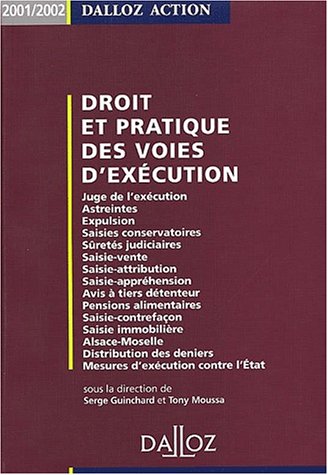 Droit et pratique des voies d'exécution