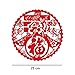 TKOnline Chinese Couplets Chinese Fu Decoration New Year Couplet Wall Stickers Decorations Spring Festival Poem Scrolls Traditional Chinese New Year Paintings, 16pcs