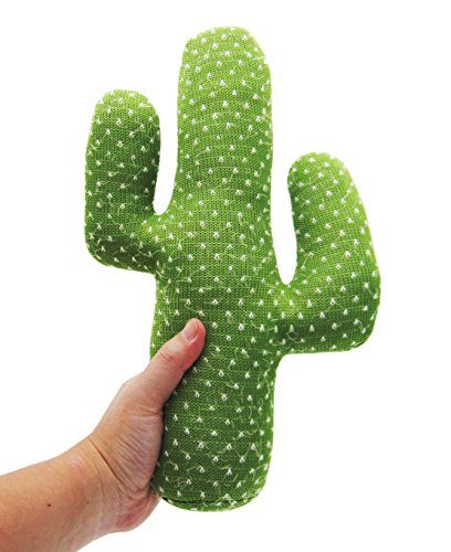 EDLDECCO Artificial Handicraft Fabric Cactus Decorative Door Plush Gift for Your Home DÃ©cor Table DÃ©cor Bedroom and Office-Light Green St. Patrick's Day Decoration