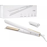 Kristin Ess 3-in-One Professional Titanium Hair Straightener Curler 2 in 1 + Beach Waver Combo for Women with Curly, Frizzy +