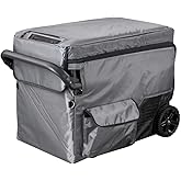 Insulated Protective Cover Insulated Transit Bag for Alpicool TWW55/ TAW55, Bodega 59 Quart, BougeRV CR55 Car Fridge Freezer