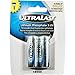 UltraLast Lithium Phosphate Rechargeable Batteries for 3.2 Volt Outdoor Solar Lighting - 1000mAh primary