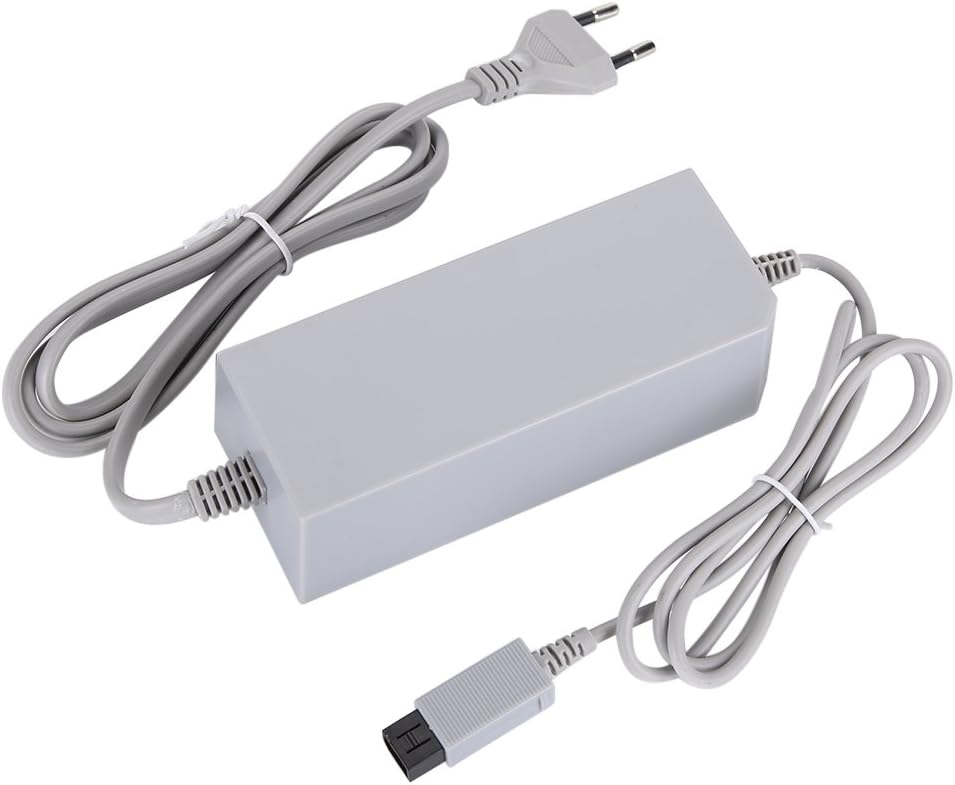 Asixx Chargeur pour Wii, Câble Adaptateur d'alimentation pour Nintendo