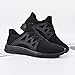 QANSI Womens Girls Fashion Casual Knitted Sports Sneakers Athletic Running Shoes