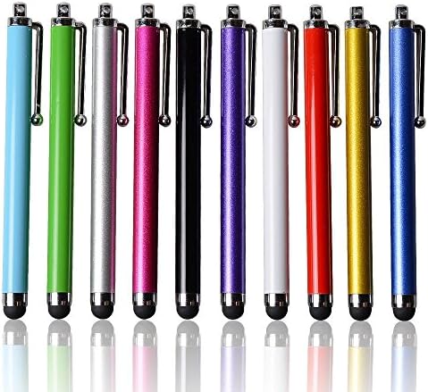 Stylus Pens for Touch Screens NEW 2017 UNIVERSAL Pack of 10 [MIX COLOR] Premium Stylus for Kindle Touch ipad iphone 6/6s 6Plus 7/7s iphone 8 X Samsung S5 S6 S7 Edge S8 Plus