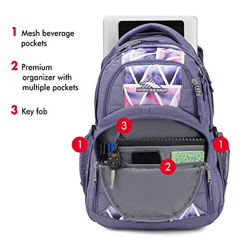 image for High Sierra Swerve Laptop Backpack, 17-inch Laptop Backpack for High S