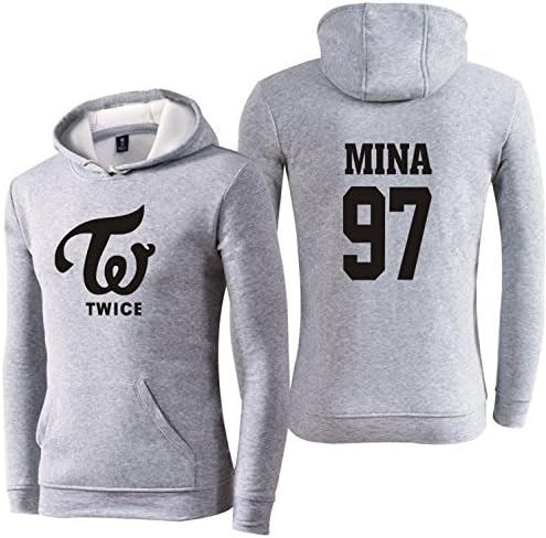 Also Easy Twice Pullover Fleece Hoodies Women Winter Autumn Twice Album Sweatshirt Korean Style Casual Hoodie Clothing gary 97MINA XXS