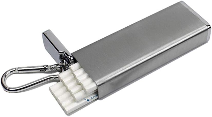 Amazon Com Qxingia Cigarette Case Men S Pocket Portable Metal Cigarette Box With Key Ring 15 Fine Cigarettes Drawing Home Kitchen