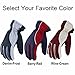 OZERO Winter Gloves, -20°F Cold Proof Thermal Ski Glove for Men & Women - Reinforced PU Palm and Insulated Cotton Insert - Water Resistant & Windproof - Denim-Frost/Berry-Red/Wine-Cream