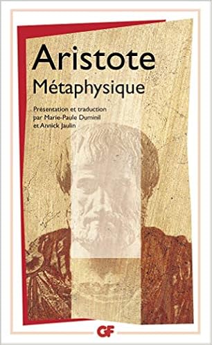 Amazon Fr La Metaphysique Aristote Livres
