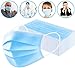50 pcs Disposable Face Mask Safety Mask Dust for Medical Dental Salon and Personal Health, 3-Ply Ear Loop