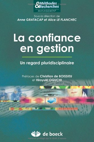 La  confiance en gestion