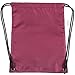 HOLYLUCK Drawstring Backpack Bag Sport Gym Sackpack (burgundy)