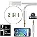 iPhone 7 Aux Adapter, DISDIM Aluminum [Anti-oxidation] Lightning Port to Audio Jack Cable with Male Extend 3.5mm Adapter Cord for iPhone 7 / 7 Plus / 8 / 8 Plus,iOS 11,Android Smartphone to Car Stereo