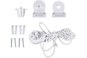 25 mm Roller Blind Controller with 3-Meter Bead Chain for Plastic Roller Shutter Head – Replacement Mechanism for Home & Gard