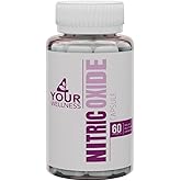 4 Your Wellness Nitric Oxide Supplement, with L Arginine and L Citrulline Boosting Nitric Oxide Production, Blood Pressure, and Circulation, Gluten Free, Non-GMO, Kosher (60)