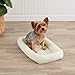 Amazon Basics Padded Pet Bolster Bed, 21 x 12 inches