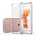 iPhone 7 Case, JMcolo [Ultra Hybrid]Crystal Clear Flexible TPU Hybrid Protective Shock Absorbing Bumper Case with Clear Back Panel for Apple iPhone 7 4.7 inch - 2016(Clear)
