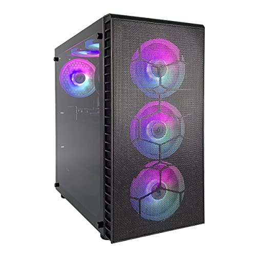 TJJ Gaming PC Desktop Computer,Intel i5 650 2GB Video Card,16GB  RAM,New 512GB SSD,WiFi Ready,Win10