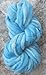 Wool Roving Craft Fiber. Hand Dyed Soft BFL Wool Top. Pre-drafted for easy Hand Spinning, Needle Felting, Wet Felting, Weaving, Embellishments and Felted Soap. 1 Ounce, Baby Blue