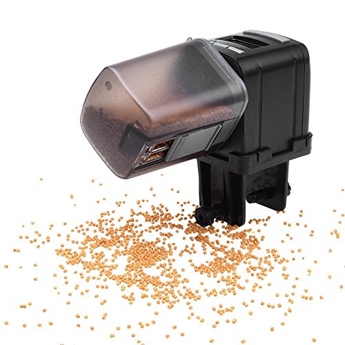 Aquarium Fish Feeder Automatic Fish Feeders Auto Fish Food Timer Feeder for Fish Tank â€¦ (C)