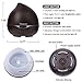Horoma Essential Oil Diffuser Black, 300ml Ultrasonic Diffusers Cool Mist Humidifier, Aroma Diffuser with Adjustable Mist Mode, 7 LED Lights Changing for Home Office Baby