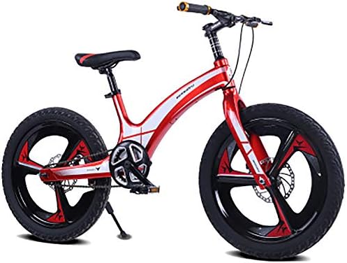 SHARESUN 20 inch Kids bicycle for Boys&Girls, magnesium alloy disc brake seat adjustable single speed children's Bikes, mountain bike, for10-14Years old