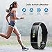Letsfit Fitness Tracker HR, Activity Tracker with Step Counter,IP68 Waterproof Pedometer with Calorie Counter, Sleep Monitor,Smart Fitness Band for Men Women Kids