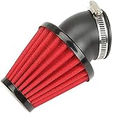 GUCIDDAK 42mm 45 Degree Angled Air Filter | Fits Yamaha PW80, Kawasaki and Suzuki ATV &amp; dirt bikes, ideal replacement carburetor accessory