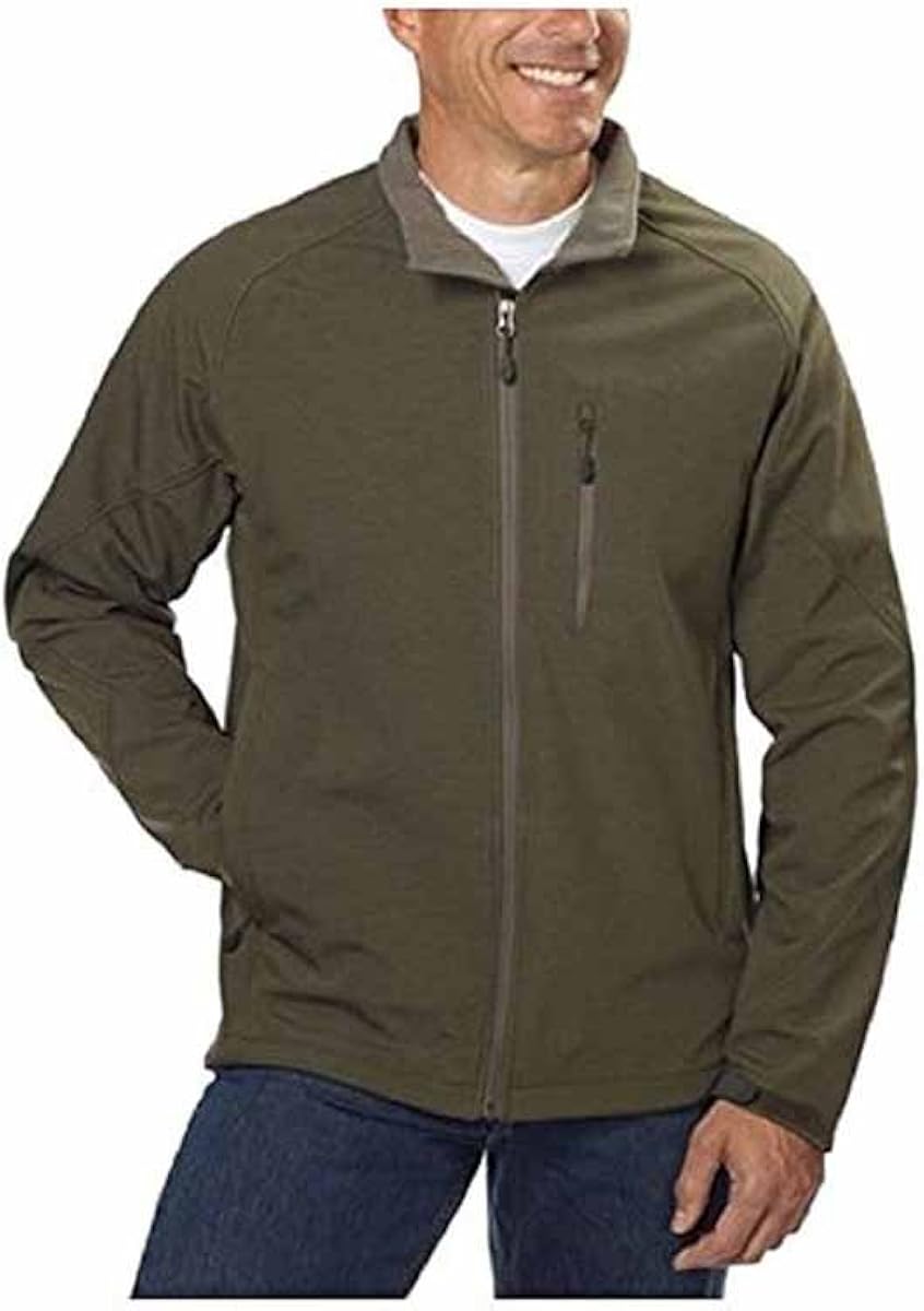 Kirkland Signature Men's Softshell 3Layer water Resistance Jacket