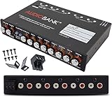 Audiobank EQ7 1/2 Din 7 Band Car Audio Equalizer EQ
