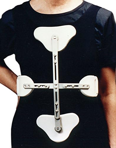 Cash Orthosis Hinged Sternal and Pubic Pad, 36 inches