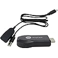 4K WiFi HDMI for Anycast Miracast Airplay TV Wireless Display DLNA Dongle Adapter Support for Video Format AVI/DIVX/MKV/TS/DAT/MPG/MPRG/MOV / MP4 / RM/RMVB/WMV