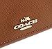 Coach Crossgrain Leather Accordion Zip Wallet in Saddle, F54007 IMSAD
