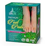 Premium Aromatherapy Body Cleanse Foot Pads - Stress, Pain and Constipation Relief - Natural Deep Sleep Aid - Energy, Metabolism Booster - Odor Eliminator, Relaxing Feet Health Care Patch by Lepa Life