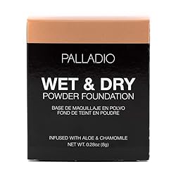 Palladio Dual Wet and Dry Foundation with Sponge