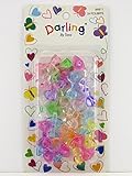 Darling By Tara Girls Self Hinge Plastic Bow Hair Barrettes - 24 Pcs.