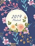 2019 Planbook: Yearly Calendar Book. Monthly, Yearly Calendar Planner, Daily Weekly Monthly Planner, by 